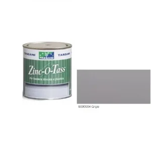 Zinco o tas GRIGIO smalto per lamiera zincata e plastica Tassani 750 ml 17524 grigio Tijdelijk Beschikbaar